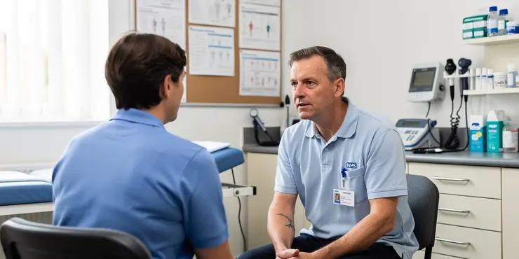 At what age do symptoms of Huntington's disease typically appear?