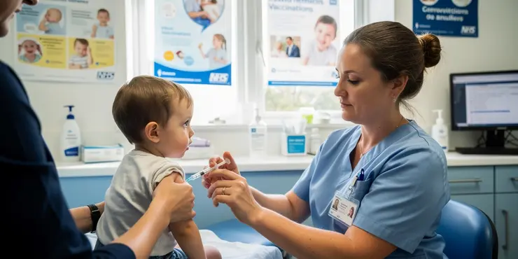 At what age should children receive the MMR vaccine?