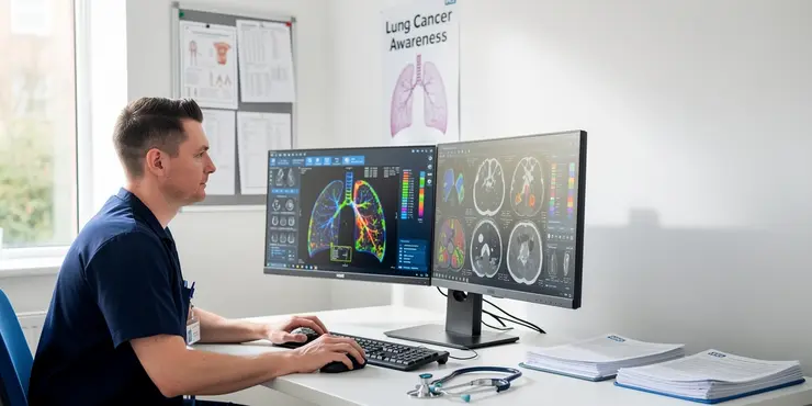 Can AI systems reduce the rate of false positives in lung cancer screening?