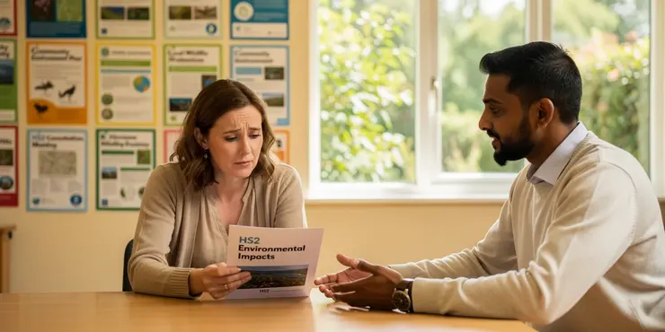 Can HS2 updates checking help me understand environmental impacts of HS2 updates checking?