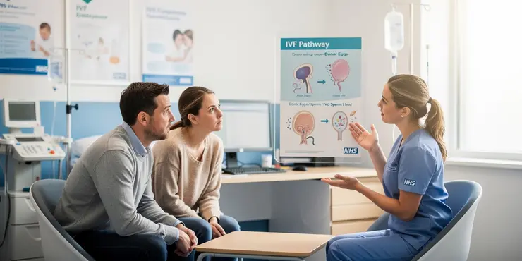 Can IVF be done with donor eggs or sperm?