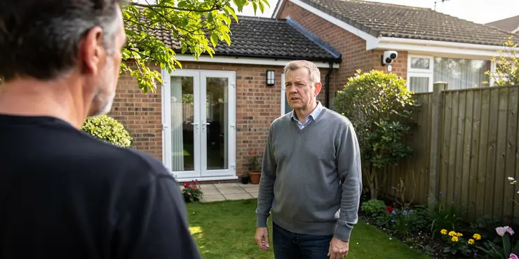 Can I ask my neighbour to reposition their security camera?