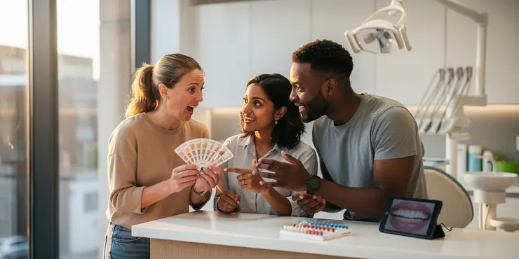 Can I choose the shade and shape of my Turkey Teeth?