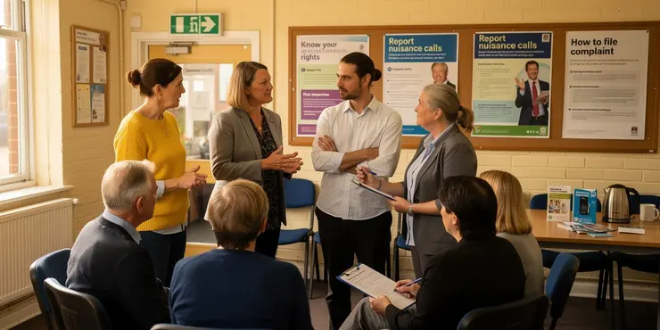 Can I complain to a government agency about unsolicited contacts?