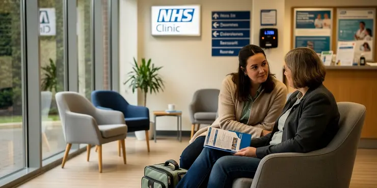 Can I include a family member during my travel for treatment?