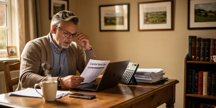 Can I offset losses from other properties when calculating my CGT?