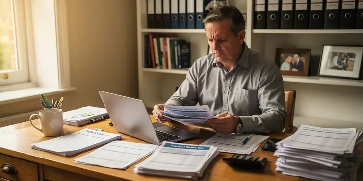 Can I offset losses from other properties when calculating my CGT?