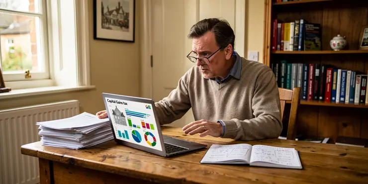 Can I offset losses from other properties when calculating my CGT?