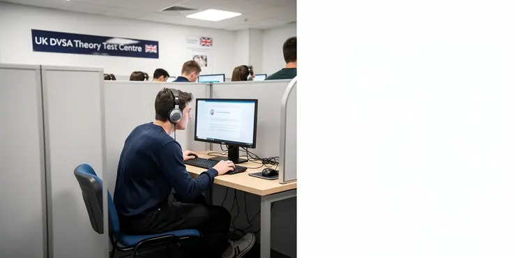 Can I use a voiceover for the DVSA Theory Test?