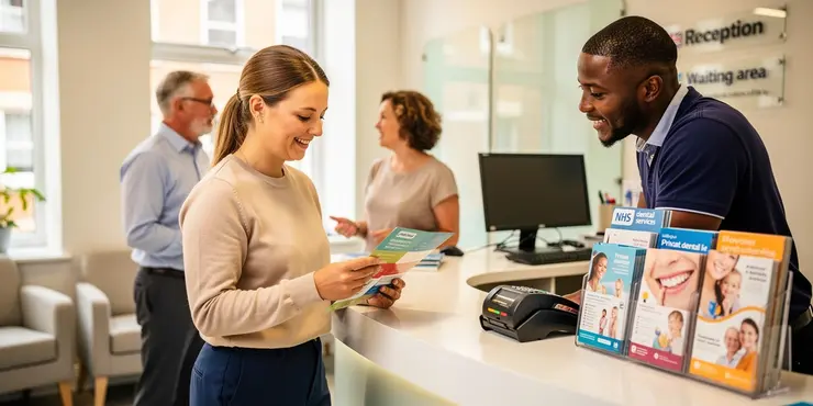 Can I use private dental services if I'm on the NHS list?