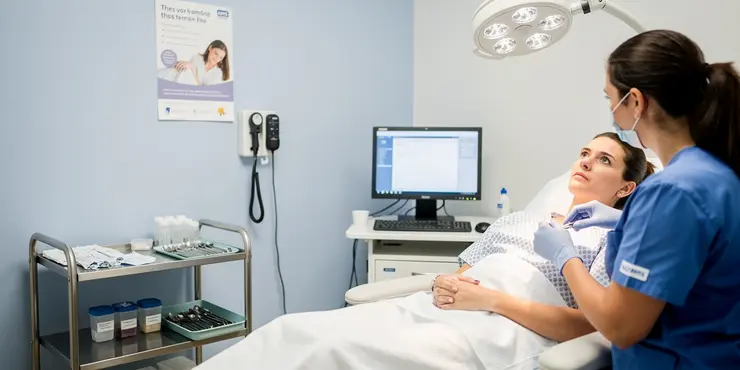 Can a womb lining test detect cancer?