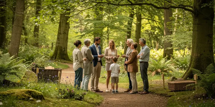Can anyone be buried in a woodland burial site?