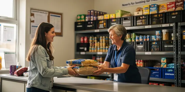 Can anyone use a food bank?