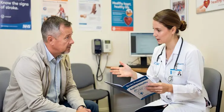 Can aspirin help in reducing the risk of strokes?