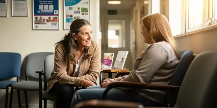 Can community helpers access physical health resources?