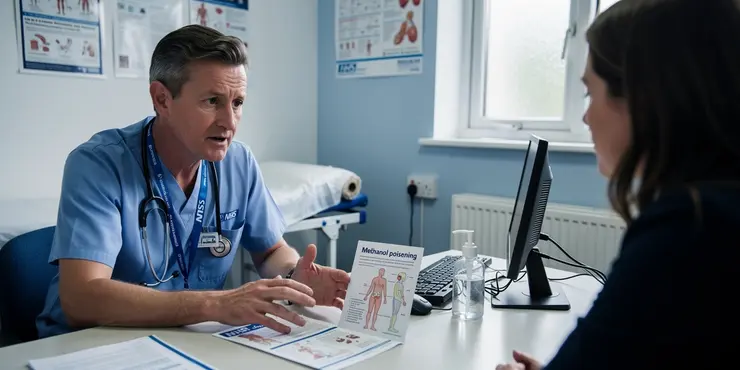 Can methanol poisoning cause permanent damage?