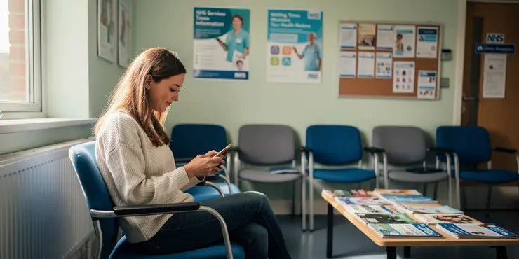 Can online patient forums provide reliable information on waiting times?