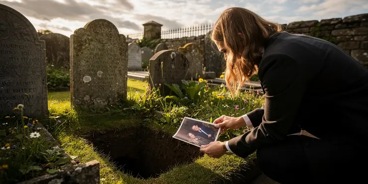 Can personal items be buried with the deceased?
