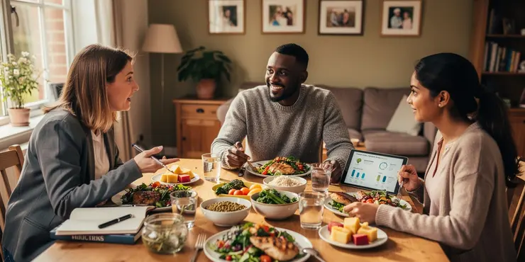Can protein requirements for adults per day be spread across meals?