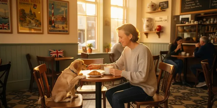 Can puppies be brought when bringing dogs into shops cafes public transport?