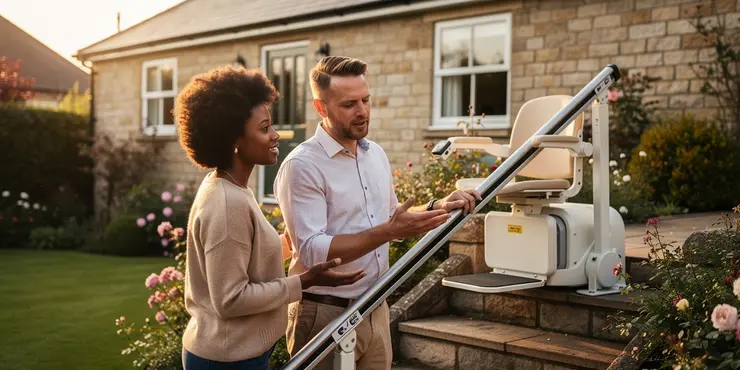 Can stair lifts be installed outdoors?