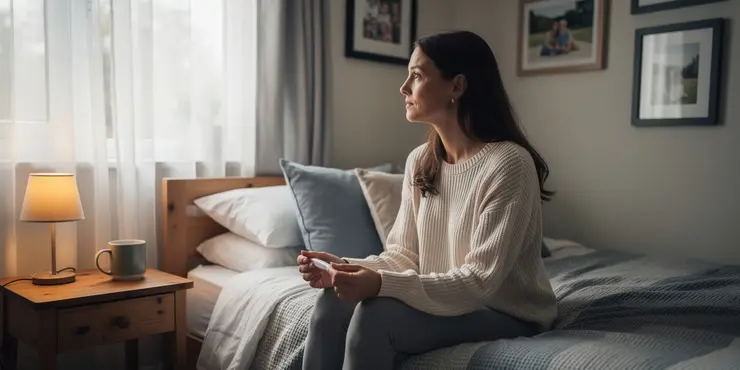 Can stress affect a pregnancy test result?