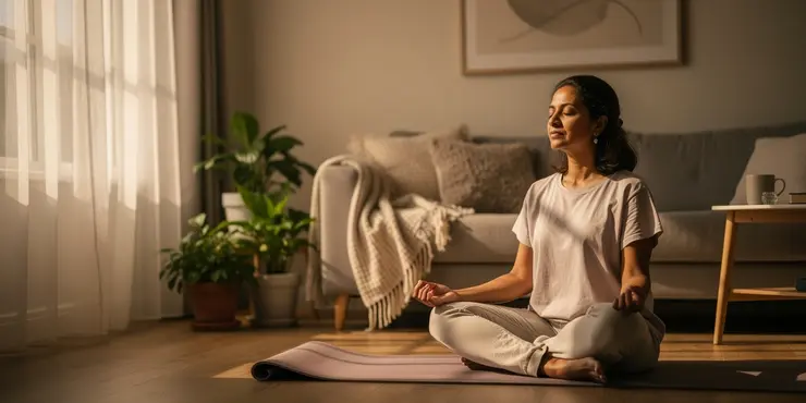 Can stress management aid in menopause masking?