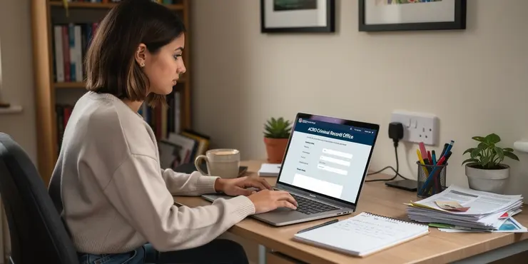 Can the process of obtaining police records be done online?