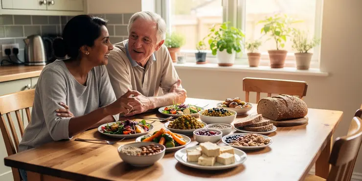 Can vegetarian or vegan protein intake be enough for older adults?