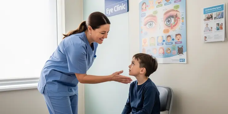 Childhood squint | NHS