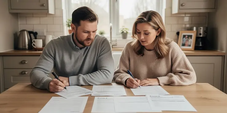 Divorce Step By Step - Form E - Capital