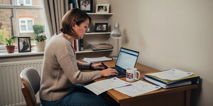 Do I need to send anything by post when filing online?