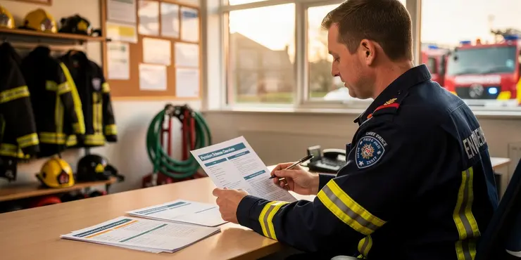 Do all UK firefighters automatically join a pension scheme?