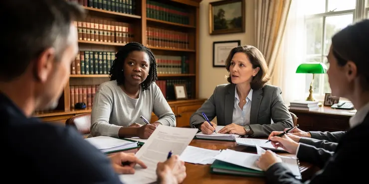 Do community helpers have access to legal advice?