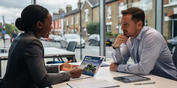 Do electric motorcycles qualify for any grants?