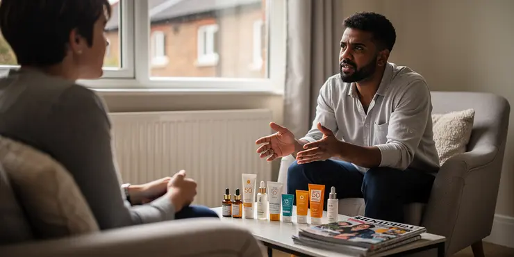 Do sunbeds offer any anti-aging benefits for the skin?