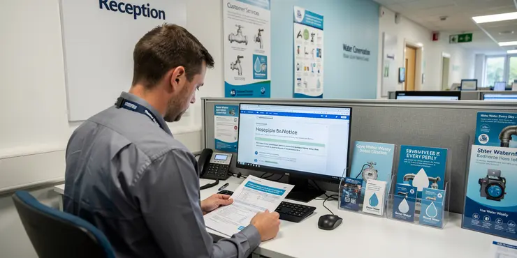 Does Thames Water notify customers before a hosepipe ban is enforced?