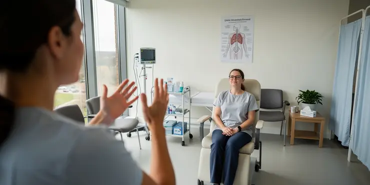 Does air physiotherapy involve medication?