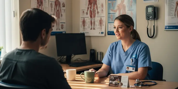 Does coffee consumption have any long-term heart health effects?