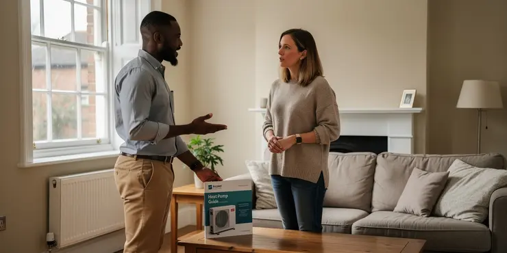 Does home size change heat pump installation cost?