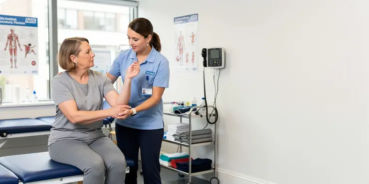 Frozen Shoulder Assisted Flexion