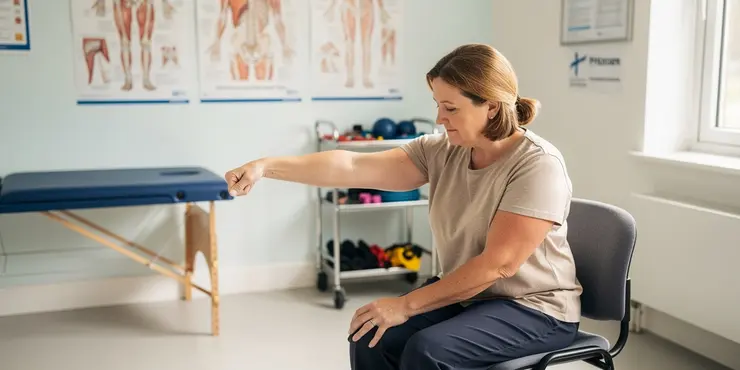 Frozen shoulder Pendular Exercises