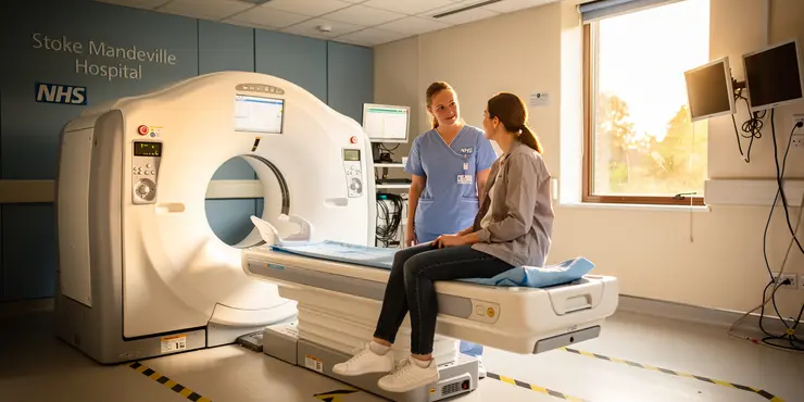 Having a CT Scan at Stoke Mandeville Hospital - Buckinghamshire Healthcare NHS Trust