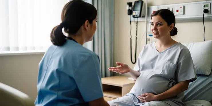 Having a planned caesarean section