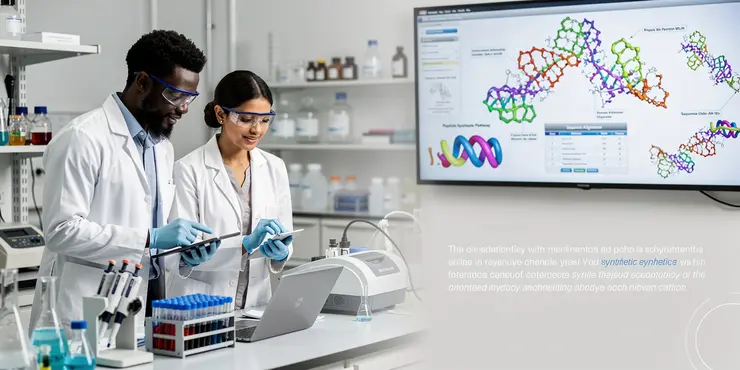 How are peptides made synthetically?