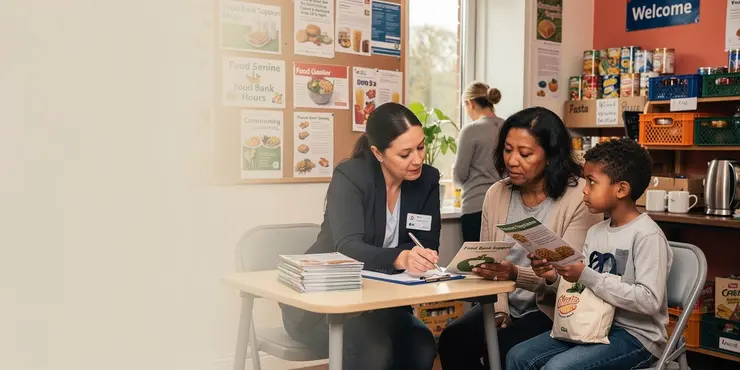 How can I access food banks?