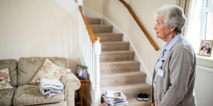 How can I assess the safety of an elderly person's home?