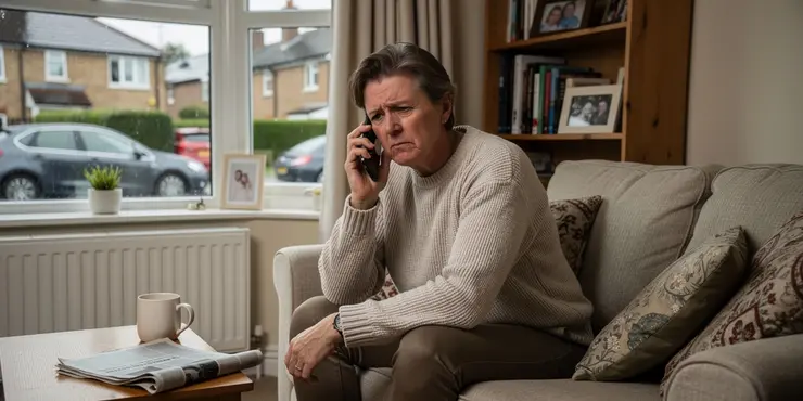 How can I deal with phone phishing scams?