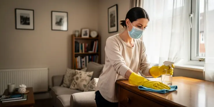 How can I lower my risk of Hantavirus in my home?