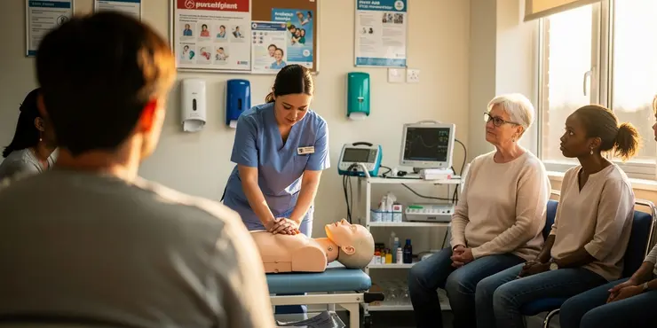 How can I practice first aid skills effectively?